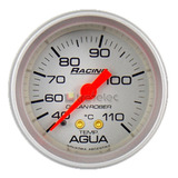 Reloj Orlan Rober Línea Racing Temperatura De Agua Mecánico Capilar De 2 Mts Con Fondo Plata Ó Celeste Ø52mm 