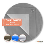 Lona Toldo Cinza Lowick Toldo Barraca 500 Micra 5x3 M