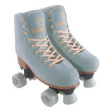 Patins Ajustável Califórnia 4 Rodas 39-42 Fenix Pc-01a Verde