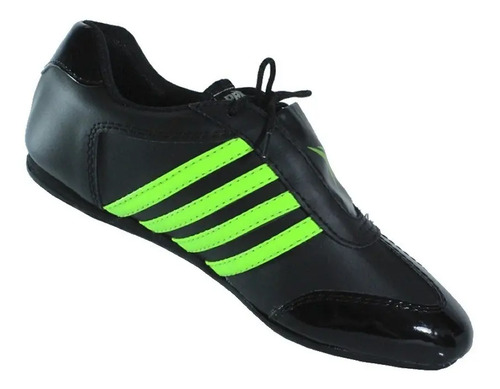 Articulos Marciales - Tenis Protec Taekwondo Negro Verde | Envío gratis