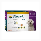 Simparic 10mg Antipulgas 2,6 A 5kg C/3 Comprimido