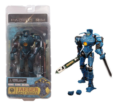 Gipsy Danger Honk Kong Brawl Con Barco Pacific Rim Neca