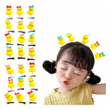 Pack X5 Hebilla Pollito Patito Moda Tendencia Broche Gancho