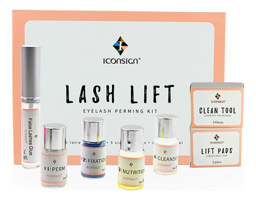 Lash Lifting Cilios Iconsign Brow Lamination Kit Completo