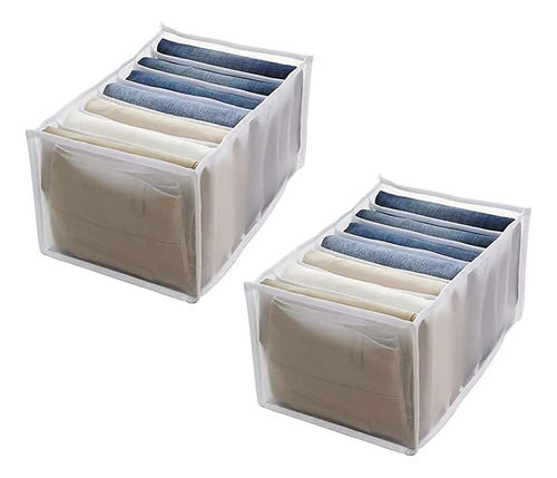 Organizador De Ropa De Armario F Storage, 2 Unidades, 7 Reji