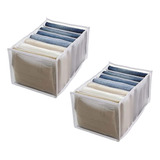 Organizador De Ropa De Armario F Storage, 2 Unidades, 7 Reji