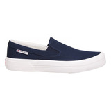 Tenis Tommy Jeans Para Hombre Em0em01366 Color Azul Oscuro Diseño De La Tela Liso Talla 26 Mx