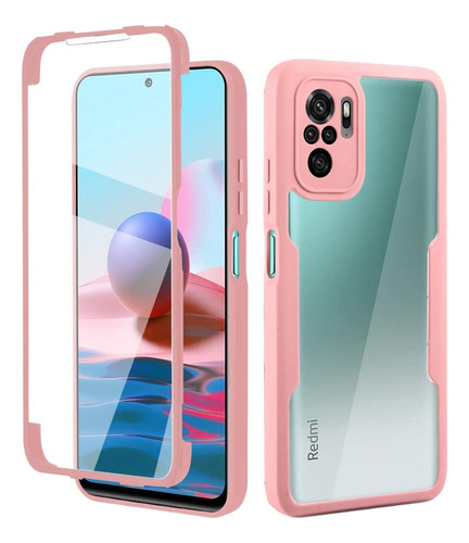 Funda Carcasa Transparente Case & Mica Para Xiaomi Poco M5s