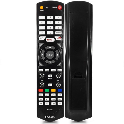 Controle Remoto Tv Semp Toshiba Ct-8063 Smart Led 40l5400 