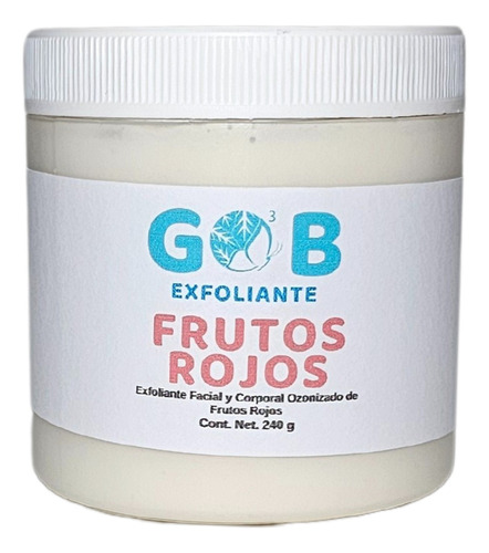 Exfoliante De Frutos Rojos Ozonizado - Gob - 240 G