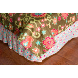 Faldón De Cama Rizzy Home Bslf05, 39  X76 , Ros