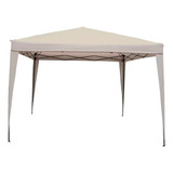 Gazebo Plegable Autoarmable 3x3 Exterior Con Bolso - Rex Color Natural