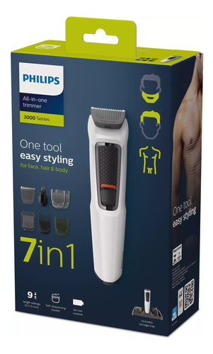 Barbeador Eletrico Maquina Philips 6 Em1 Multigroom Nacional