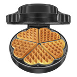 Mini Máquina Eléctrica Hacer Waflera Para 5 Waffles Desayuno