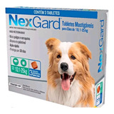 Nexgard Promoção Antipulgas E Carrapatos 10 A 25kg C/3