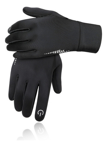 Guantes Impermeables Reflectantes Frío Cálido Noche Correr A