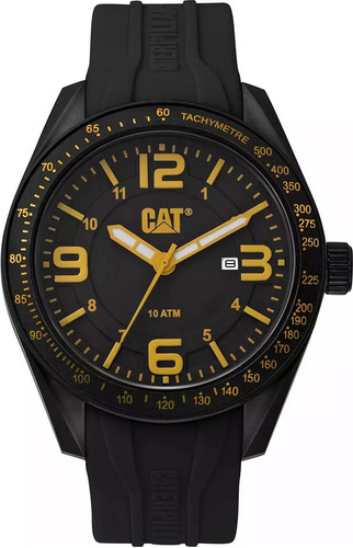 Reloj Cat Deportivo Oceania Lq.161.21.137 Local Daddona Color De La Malla Negro Color Del Bisel Negro Color Del Fondo Negro