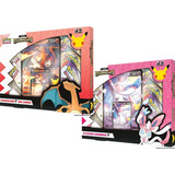 Kit 2 Box Pokemon Charizard E Sylveon Celebrações 