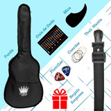 Funda  Guitarra Acústica Clasica Acojinada Envio Inmediato 