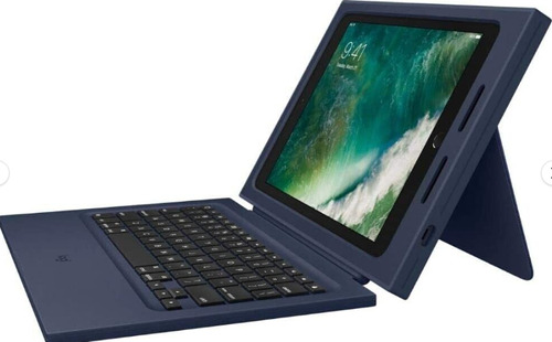 Funda Con Teclado Logitech Rugged Combo 2 Para iPad 5º Y 6º