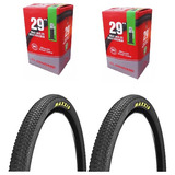 Pack X2 Cubiertas Bicicleta Maxxis Pace + 2 Camaras R29x2,10