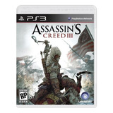 Assassin's Creed 3 Ps3 - Físico