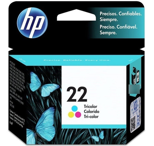 Cartucho Hp Num 22 Tricolor 5ml C9352al