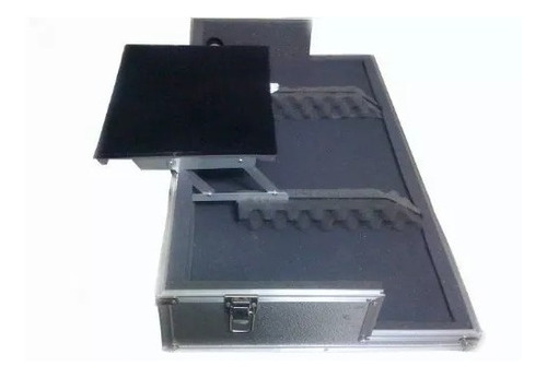 Case Cdj/mixer Com Plataforma De Notebook Em Stucco