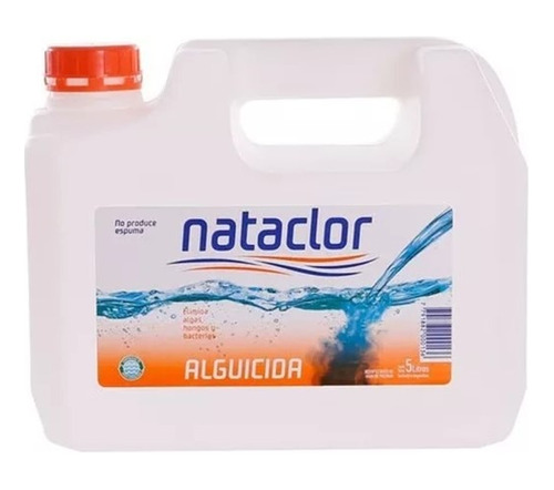 Alguicida Para Piscinas Piletas Bidon 5 Litro Nataclor