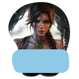 Jwzpillow Tomb Raider - Alfombrilla De Mouse De Anime 3d Con