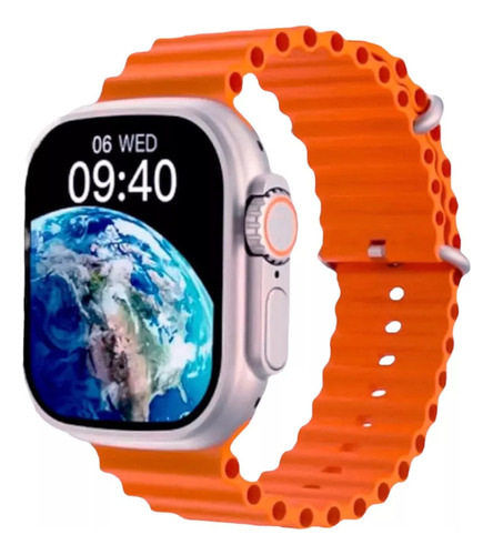 Relógio Smartwatch W68 Ultra Serie 8 Nfc Tela 49mm Microwear