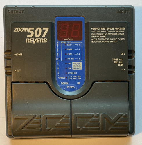 Pedal Zoom 507 Reverb 