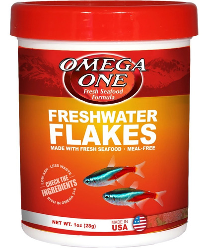 Freshwater Flakes 28g Omega One - g a $532