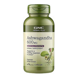 Gnc I Herbal Plus I Ashwagandha I 60 Capsulas I Usa