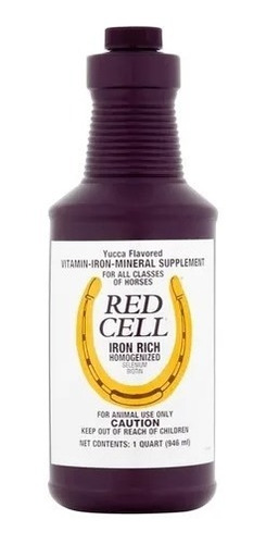 Suplemento Vitamínico Para Caballos Red Cell 946 Ml