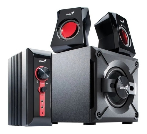  Parlantes 2.1 Subwoofer Genius Sw-g 1250 38w Tv Pc Gaming