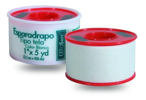 Esparadrapo Tela Blanco 1x5 Yar