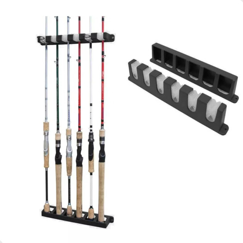 Suporte Para 6 Varas Pesca Aquafishing Rod Rack Pesca Brasil