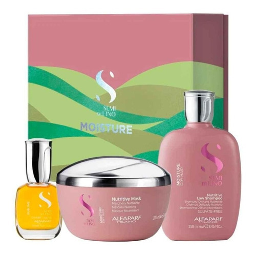 Kit Moisture Semi Di Lino Alfaparf