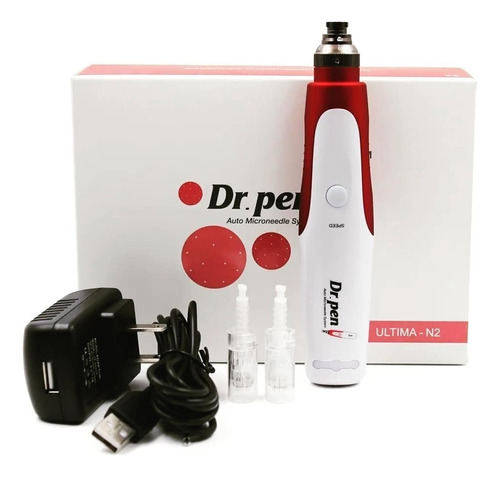 Derma Pen Drpen N2 Tratamiento Facial+2 Agujas