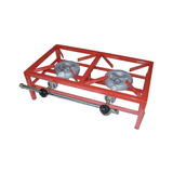 Anafe Industrial Foco 2 Hornalla 20000 Cal Caño Rojo 11622/2