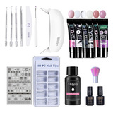 Kit Polygel Uñas Por Organic Nails + Training