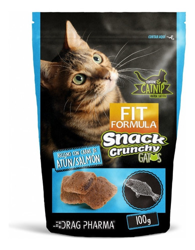 Fit Formula Galletas Con Catnip Para Gatos Atún/salmón 100gr