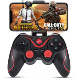 Control Gamepad Mando Bluetooth Android Pc Con Soporte