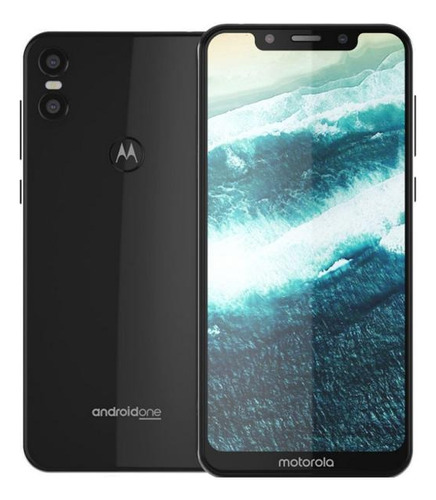 Smartphone Motorola Moto One Preto 64gb 4ram Dual Chip 