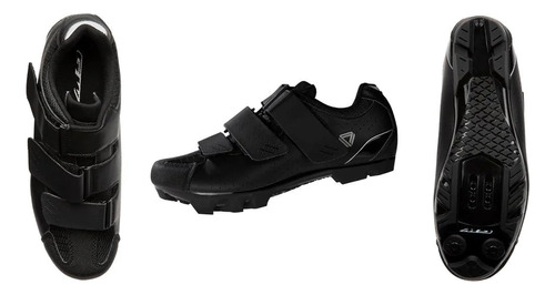 Zapatilla Ciclismo Mtb Gw Rooftop Negro/gris