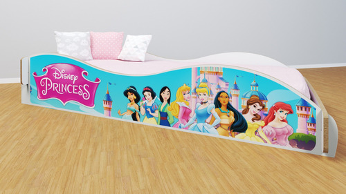 Cama Infantil Princesas De Disney  1 Plaza Niña Chicos