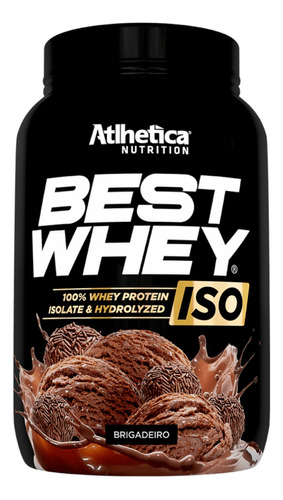 Best Whey Iso 900 G Proteina Isolada Atlhetica Nutrition