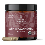 Tribe Organics Ashwagandha Ksm 66 - Suplemento Ayurvedico De