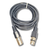 Cabo Iluminação Dmx E Microfone Xlr - Xlr  Canon 5 Metros 